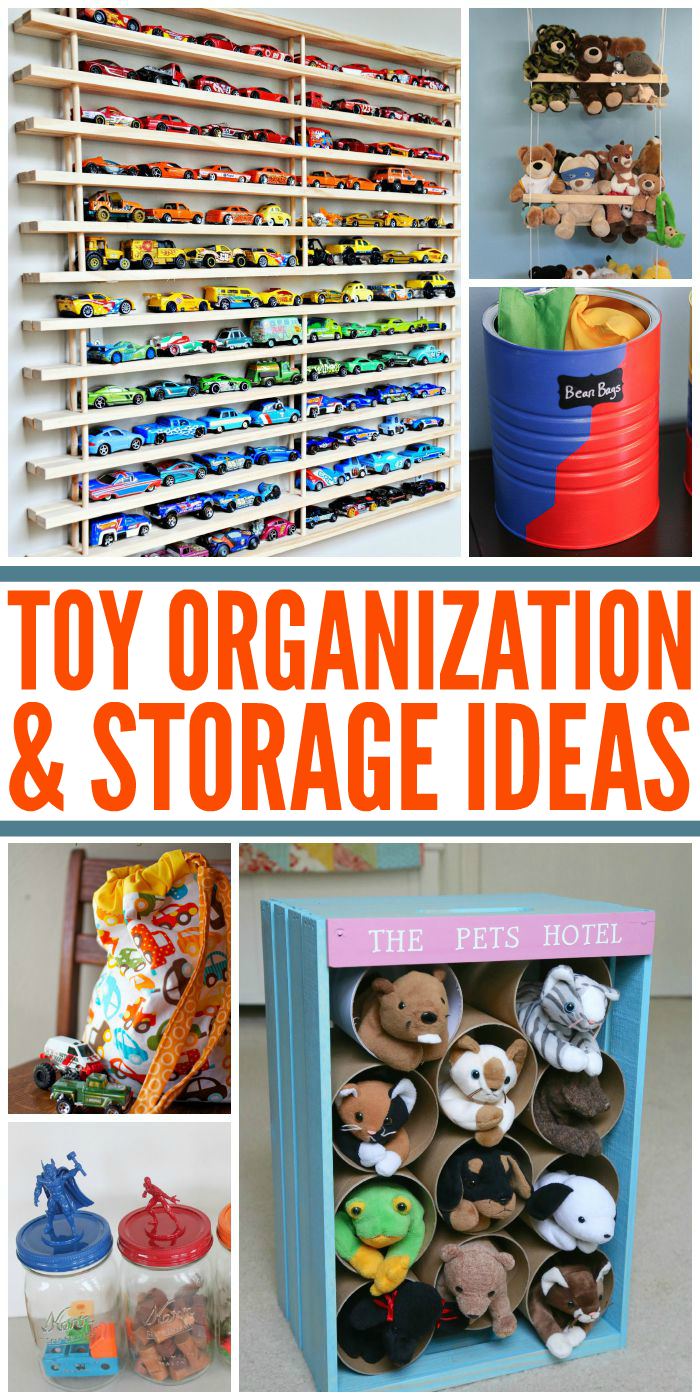 20 Totally Smart Toy Storage Ideas