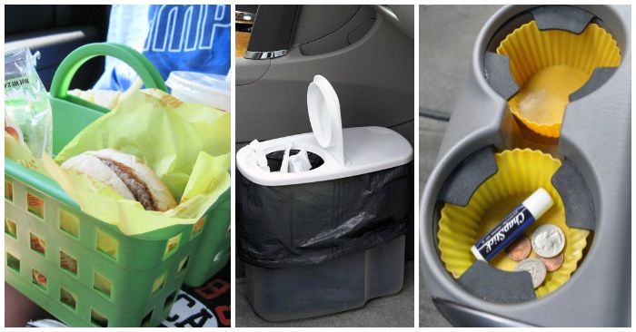 15 Clever Ideas to Organize the Car