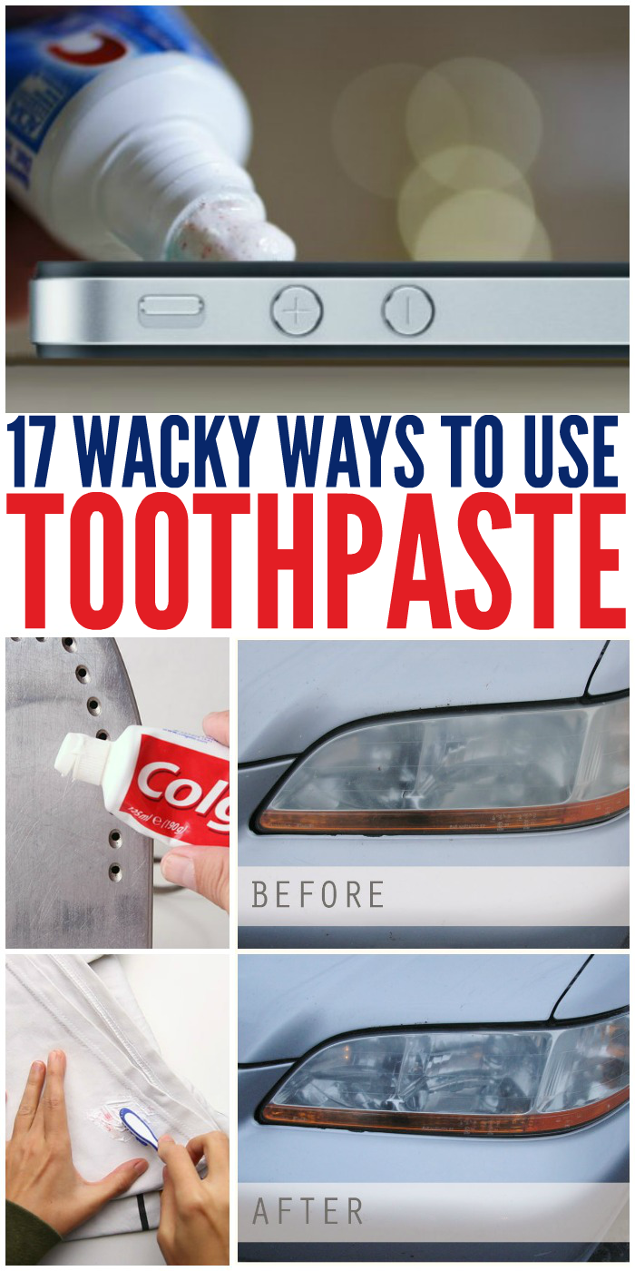 Ways to Use Toothpaste (And Not On Your Teeth!)