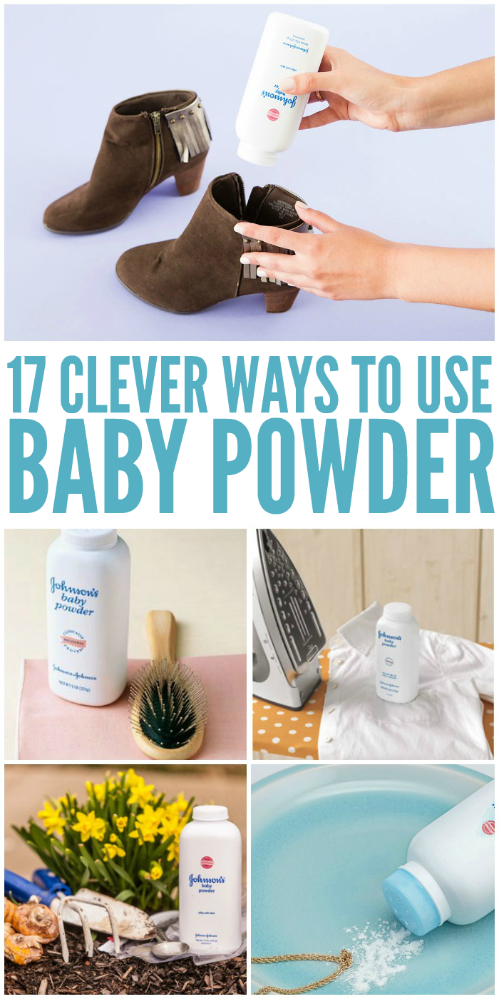 Did you know baby powder had so many uses? Here are some tips and tricks to get the most of this useful product.