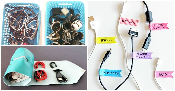 15 DIY Cord Organizers That Will Keep Your Wires Untangled Forever