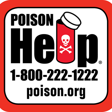 Poison Control Contact Information