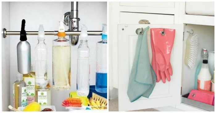 16 Clever Ways to Organize Cleaning Supplies