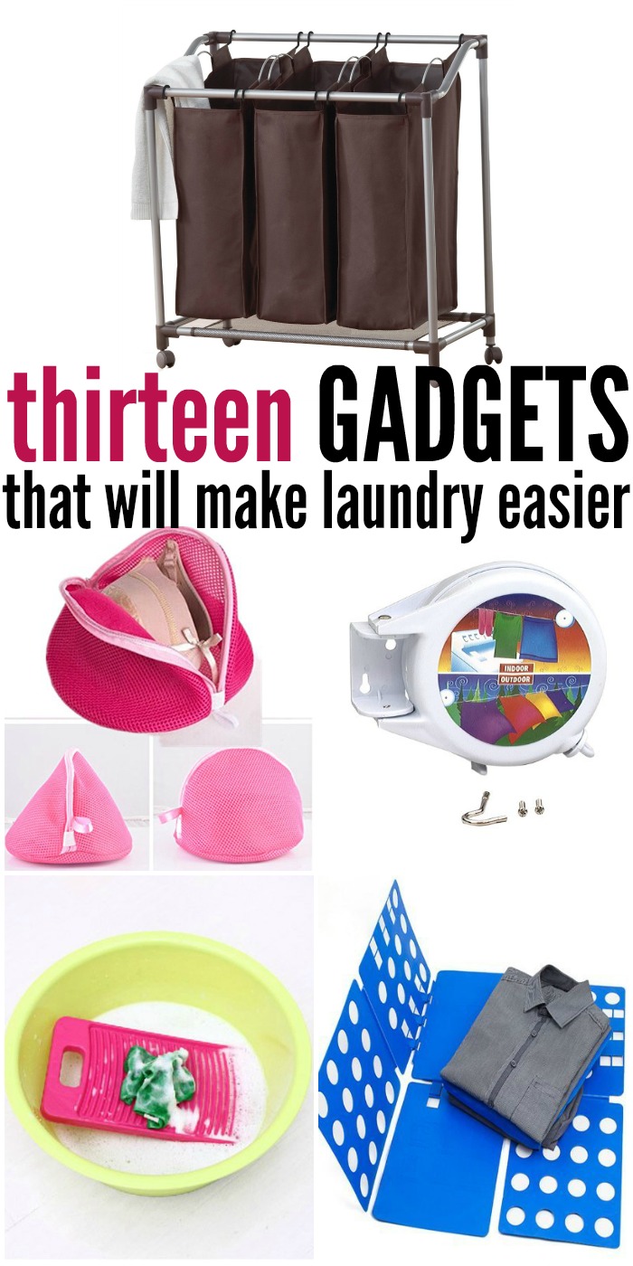 13 Gadgets that will make Laundry your Easiest Chore | www.onecrazyhouse.com