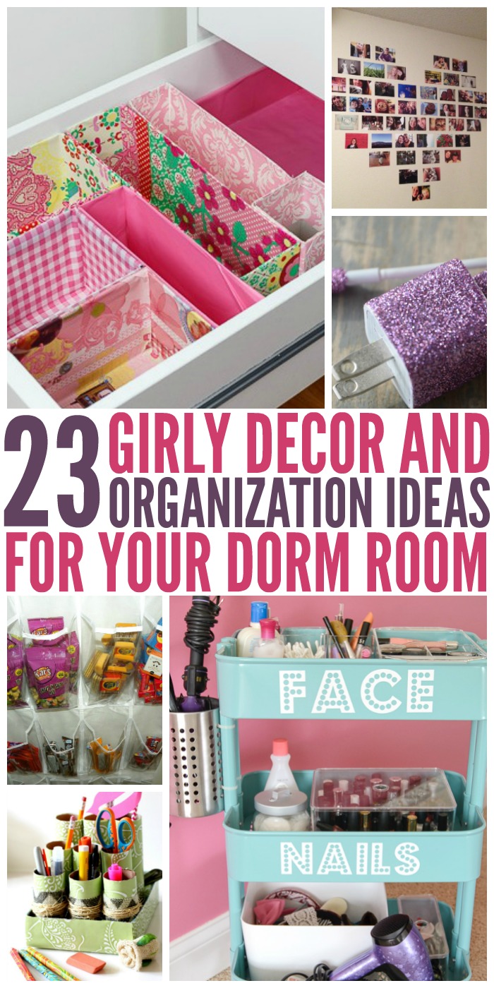 23 Dorm Room Decor and Organization Ideas