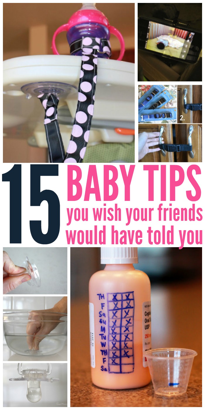 These baby tips are perfect for new moms! There is so much to do and remember as a mom you'll be glad that you have all these tips! #onecrazyhouse #babytips #newborn #parentingadvice