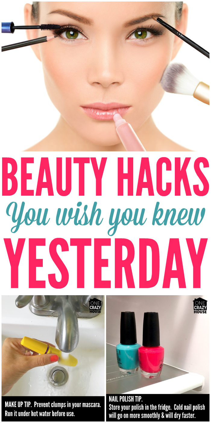 Simple beauty hacks to make life easier.