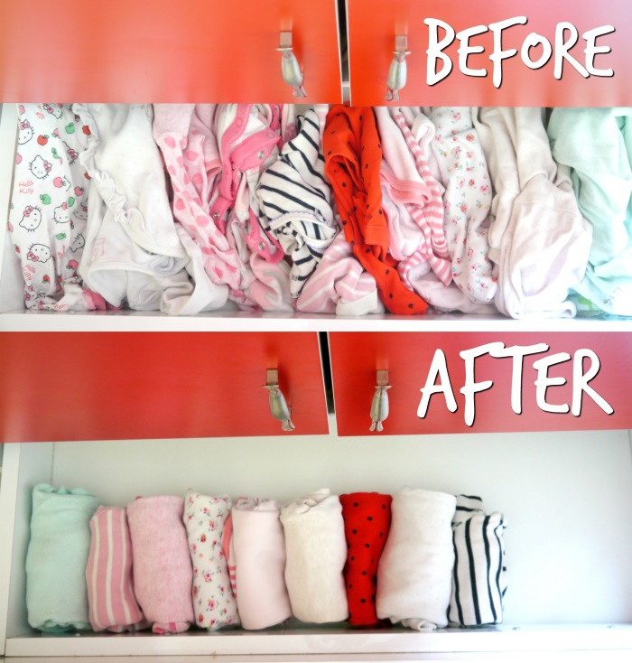before and after kids drawers