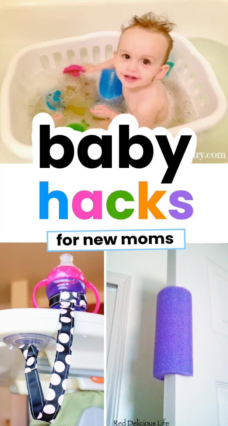 simple baby hacks for new moms