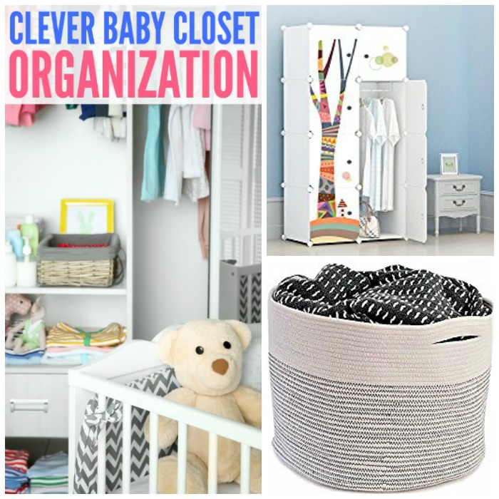 Clever Baby Closet Organization Ideas