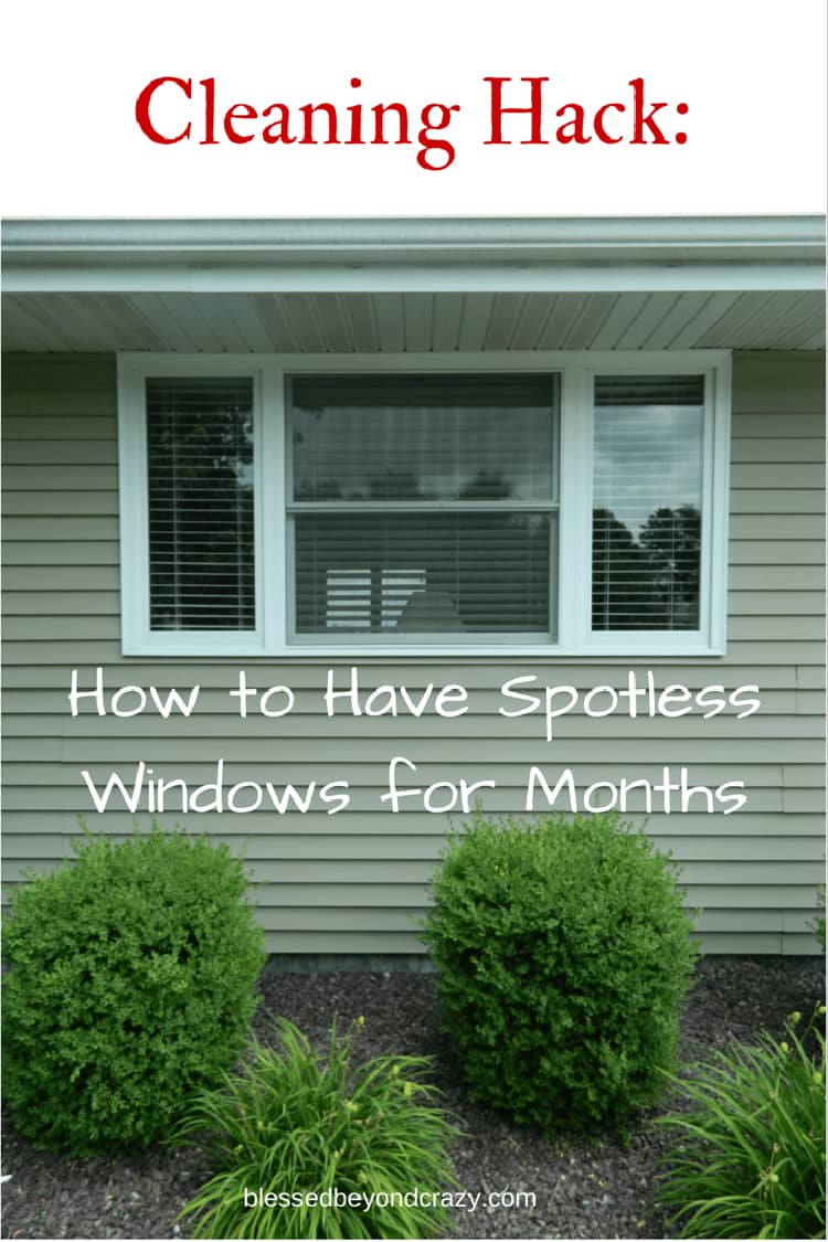 Spotless outside windows photo