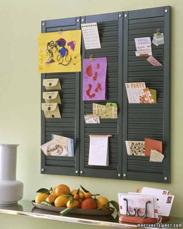 Shutter Project Ideas - Command Center for mail