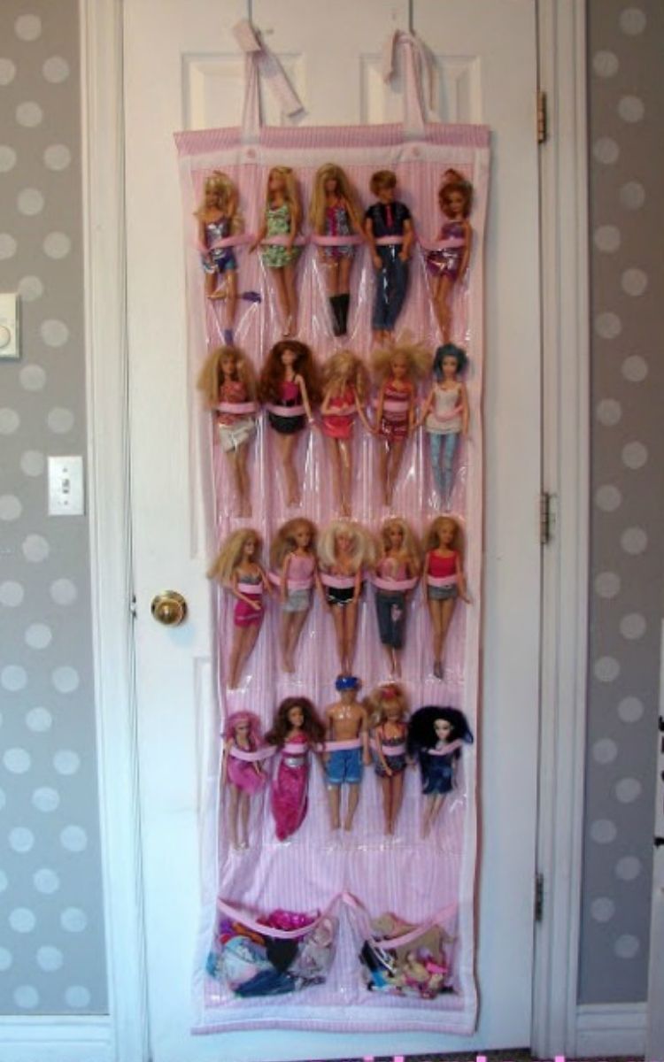 Barbie Door Hanger Kids Room Organization Ideas