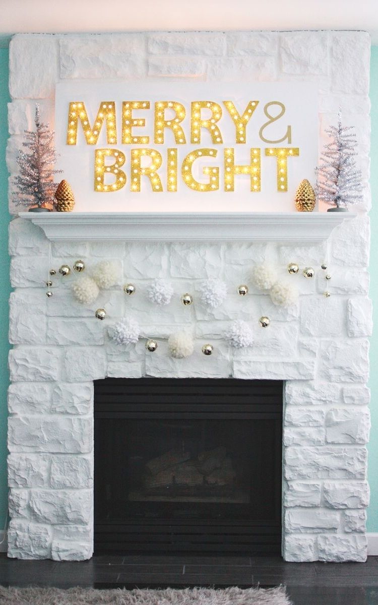 Christmas marquee sign