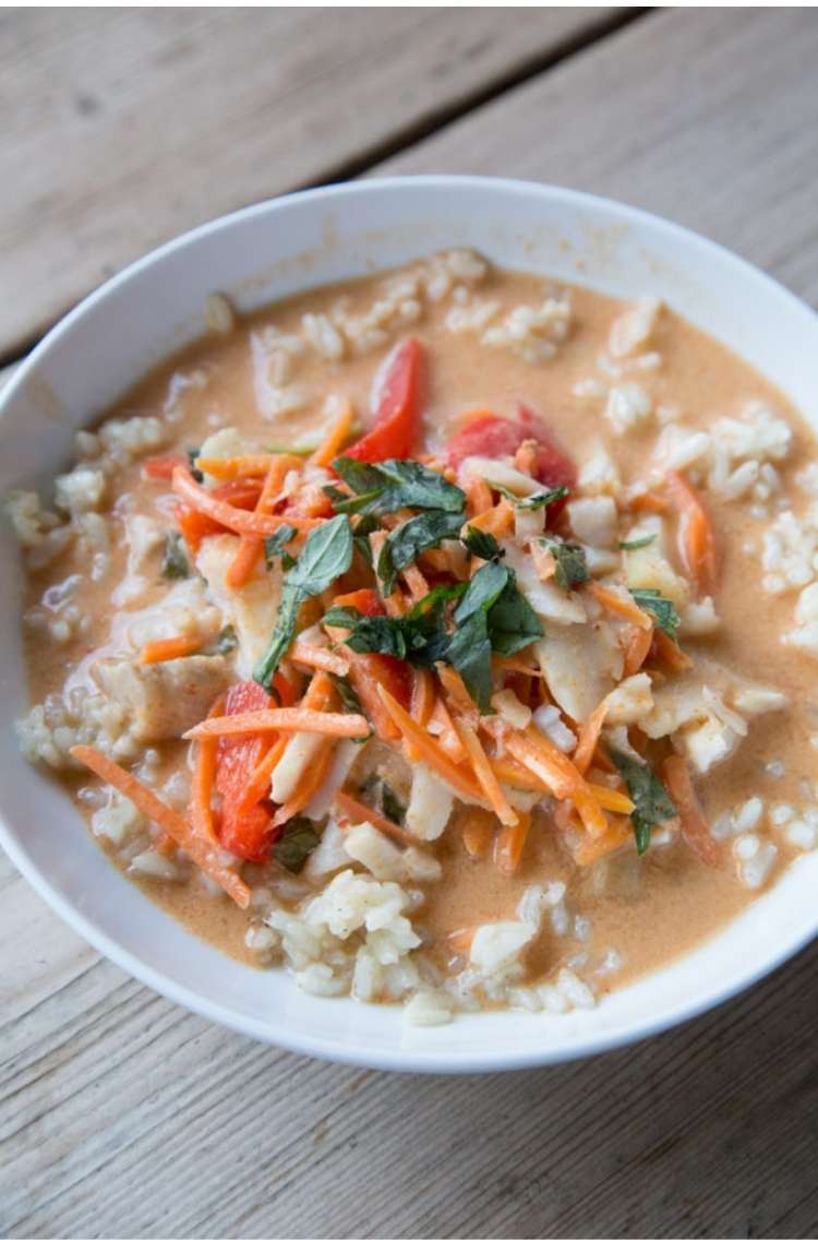 Slow-Cooker Red Curry Cod