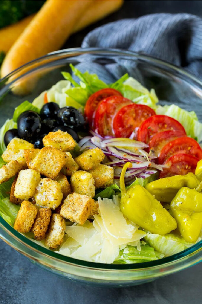 Olive Garden Salad Copycat Recipe from Dinner at the Zoo