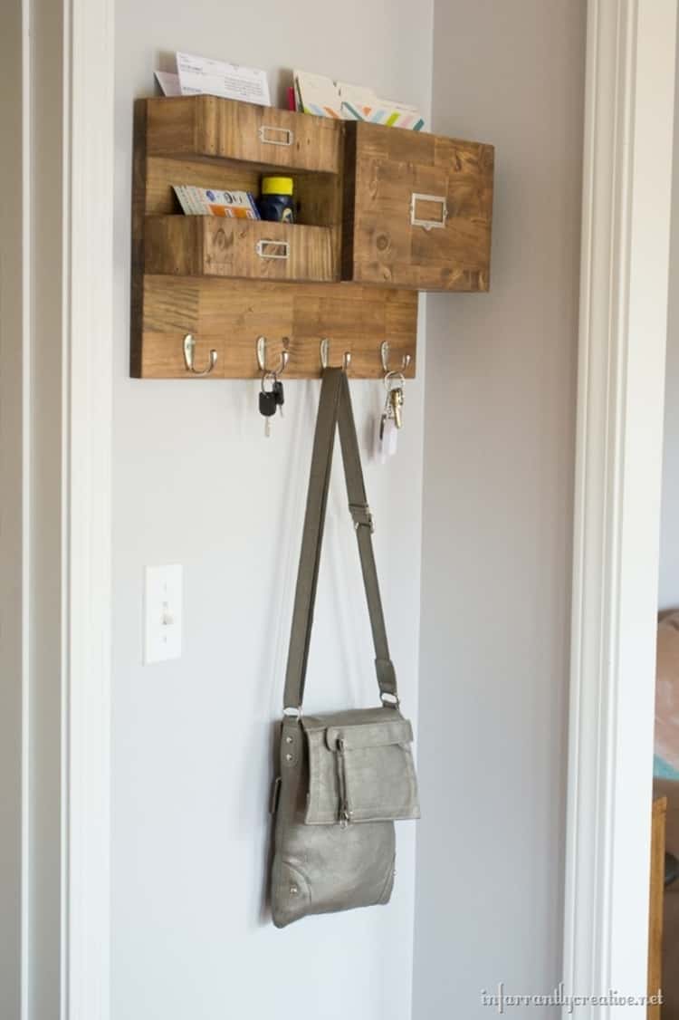 Mail box to place keys and track them