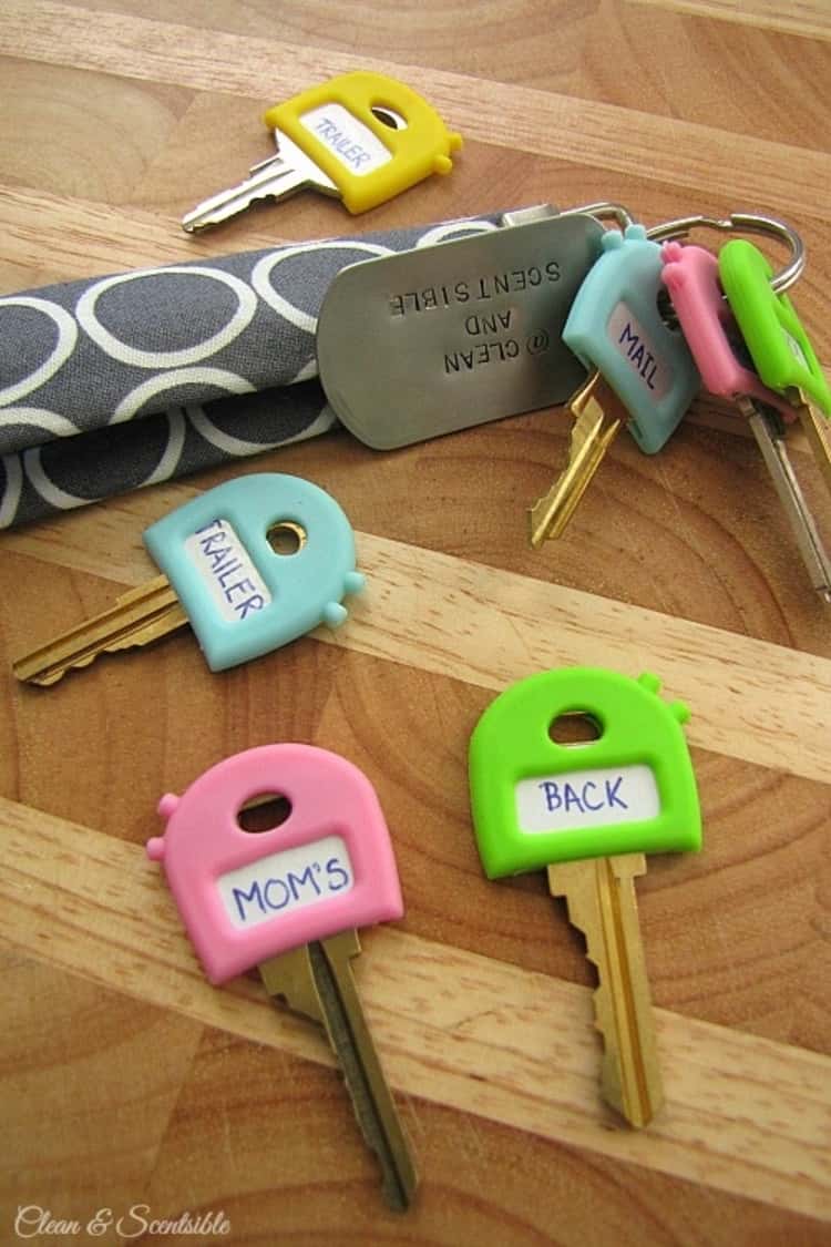 Key Caps to track your keys
