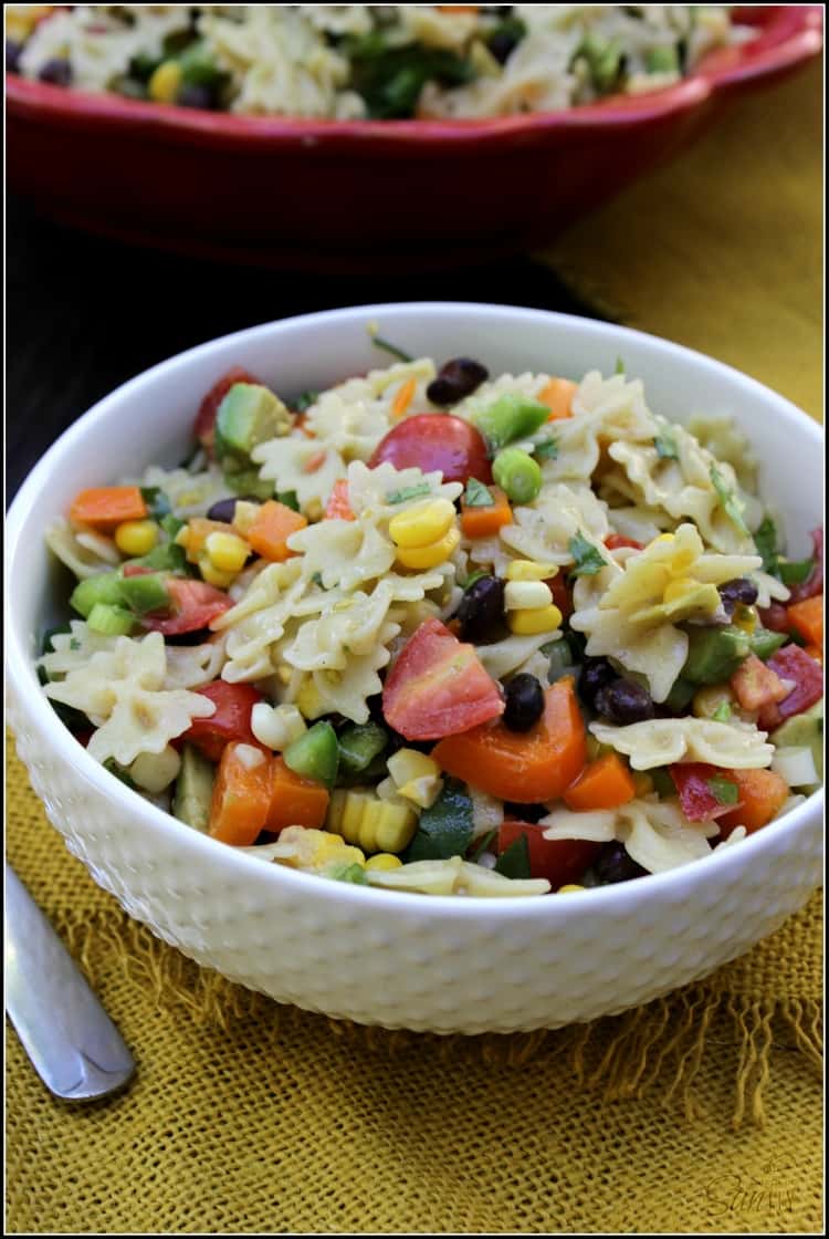 Southwestern pasta salad