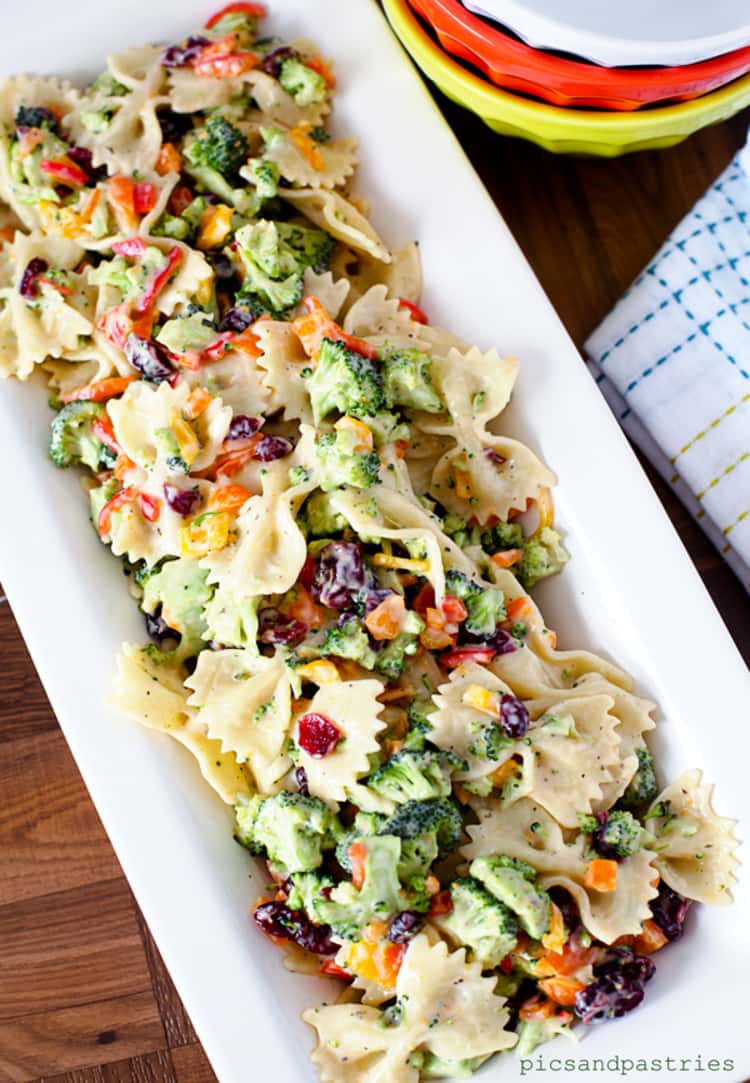 Broccoli pasta salad recipe