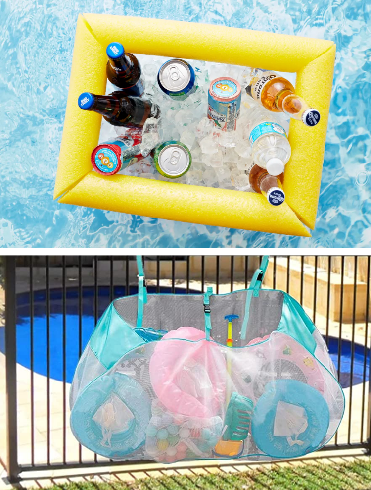 pool toy storage ideas and tips