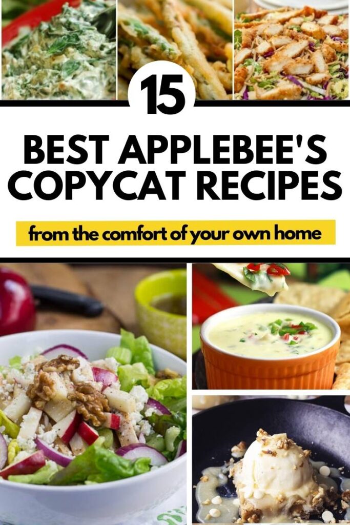 Best Applebees Copycat Recipes from Home