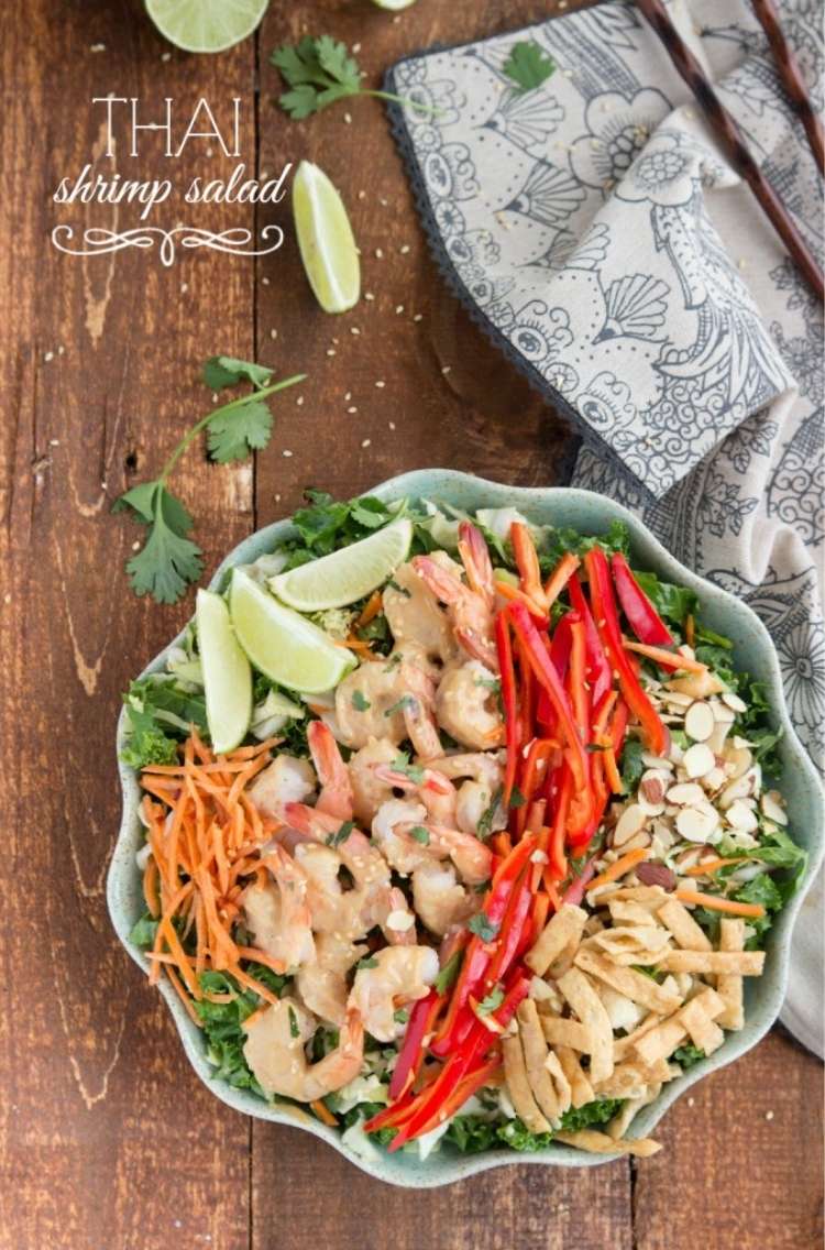 Applebee's copycat recipe Thai Shrimp Salad